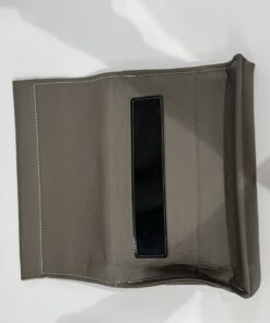 Eura Mobil Echtleder Tasche 33x22cm graubraun 2er Set – Bild 7