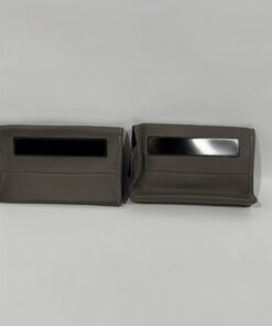 Eura Mobil Echtleder Tasche 33x22cm graubraun 2er Set – Bild 9