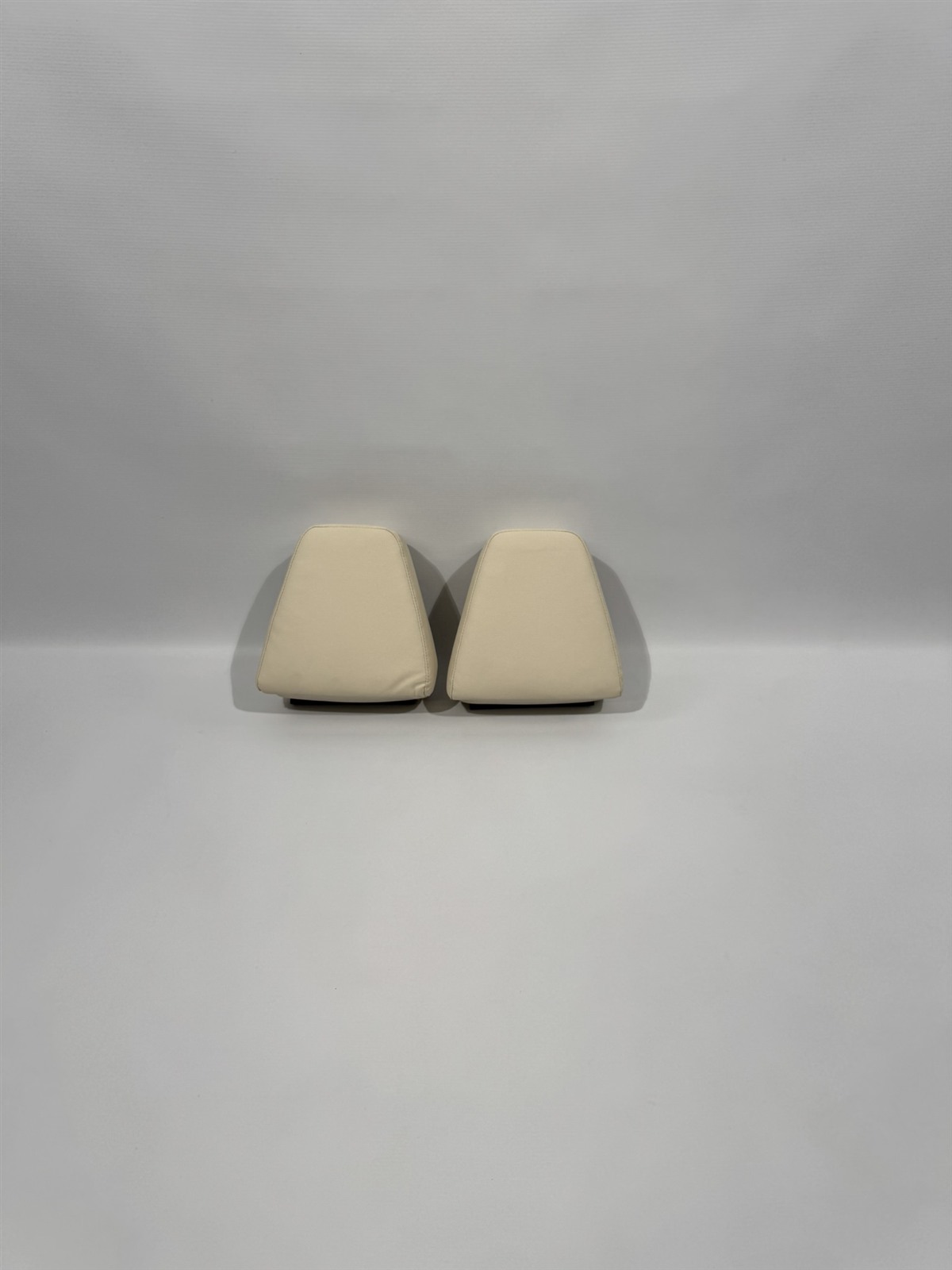Eura Mobil Kopfstützen Hülle Echtleder beige 2er Set
