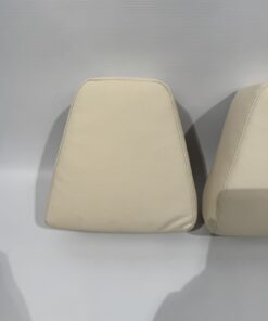Eura Mobil Kopfstützen Hülle Echtleder beige 2er Set – Bild 4