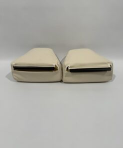 Eura Mobil Kopfstützen Hülle Echtleder beige 2er Set – Bild 7