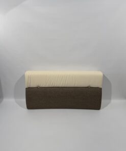Eura Mobil Rückenpolster beige/braun 103x22x51cm
