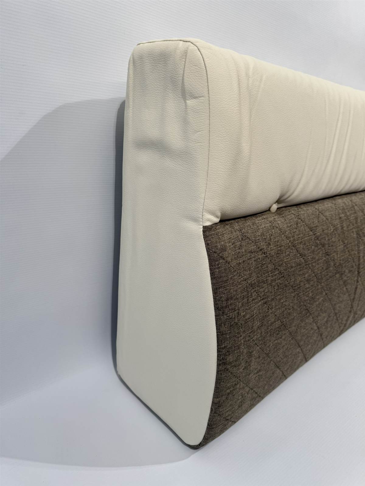 Eura Mobil Rückenpolster beige/braun 103x22x51cm – Bild 4