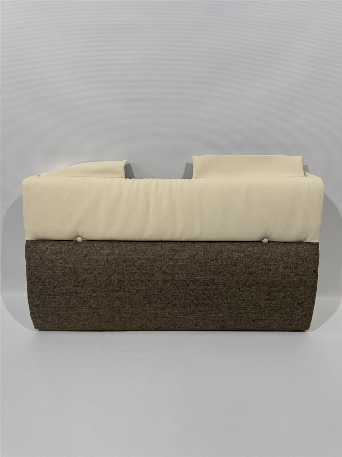 Eura Mobil Rückenpolster beige/braun 92x21,5x50cm – Bild 2