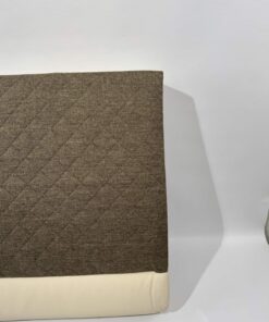 Eura Mobil Sitzpolster beige/braun 104x70x14,5cm – Bild 3