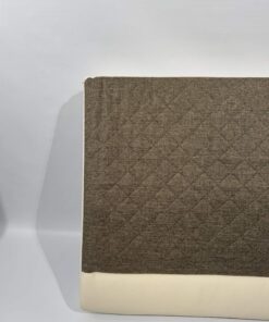 Eura Mobil Sitzpolster beige/braun 104x70x14,5cm – Bild 4