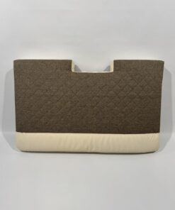 Eura Mobil Sitzpolster beige/braun 102x63x12cm – Bild 3