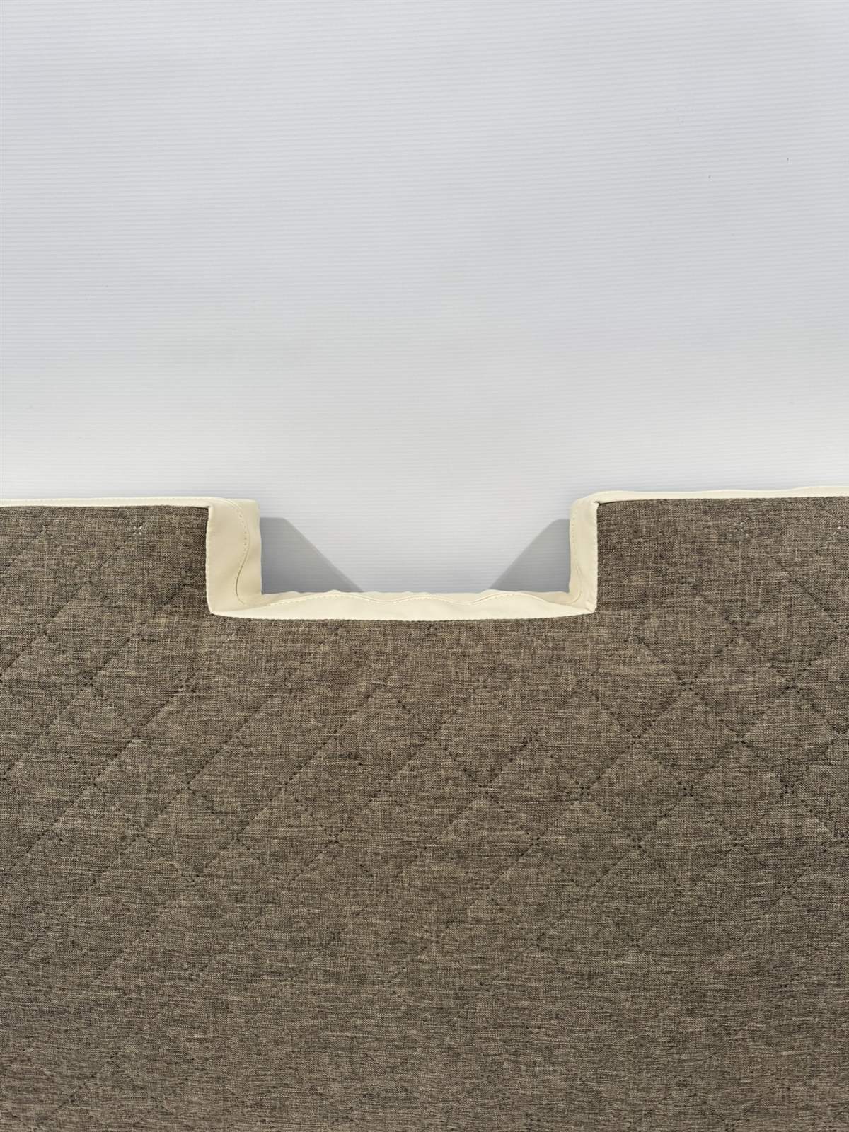 Eura Mobil Sitzpolster beige/braun 102x63x12cm – Bild 6