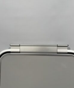 Hymer Serviceklappe / Stauraumklappe 550x535mm silber/schwarz - Bild 5