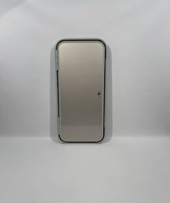 Serviceklappe / Stauraumklappe 1070x480mm silber/grau