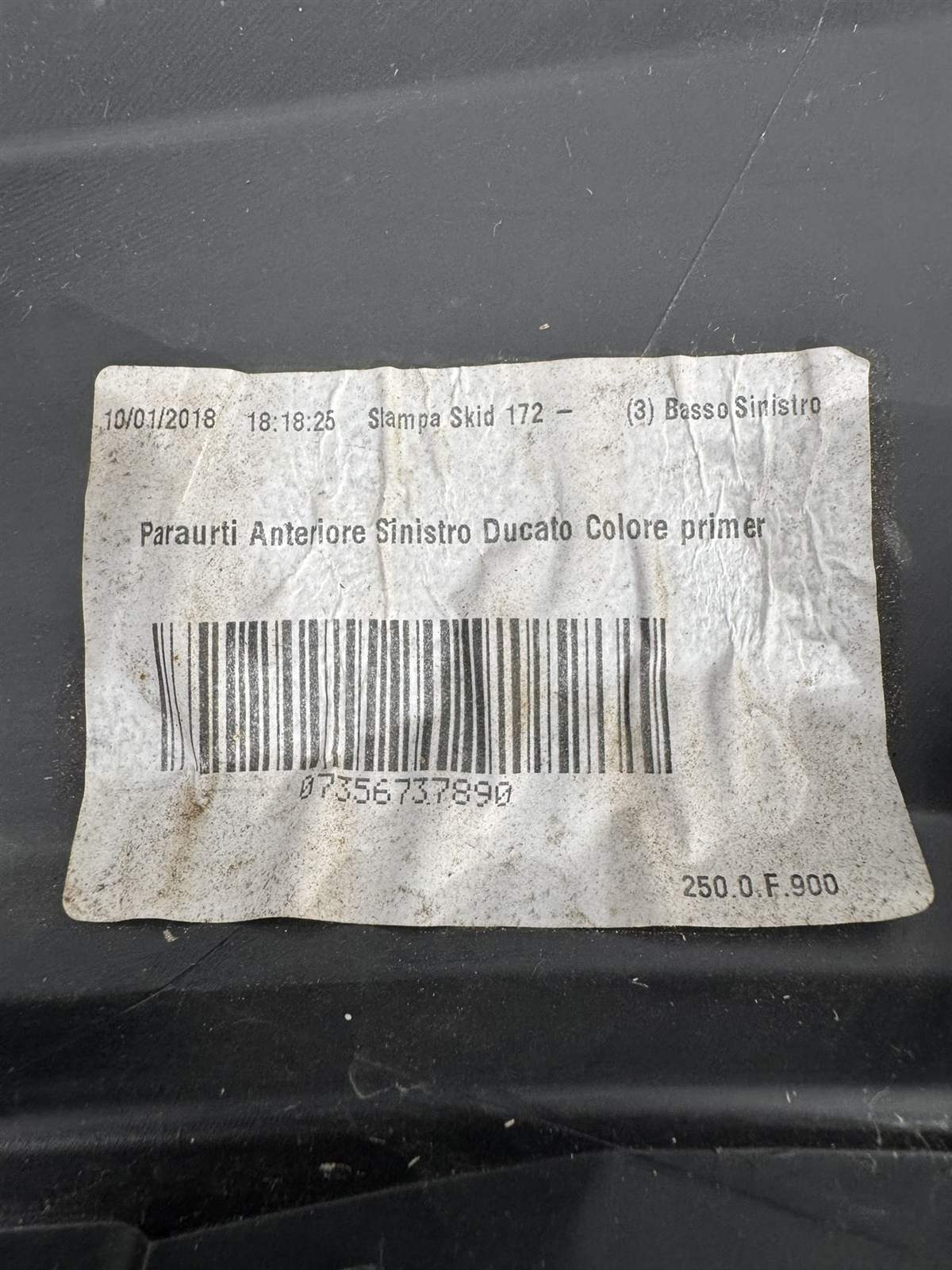 Fiat Ducato Stoßstangenecke 2006-2014 Fahrerseite 1315098070 - Bild 9